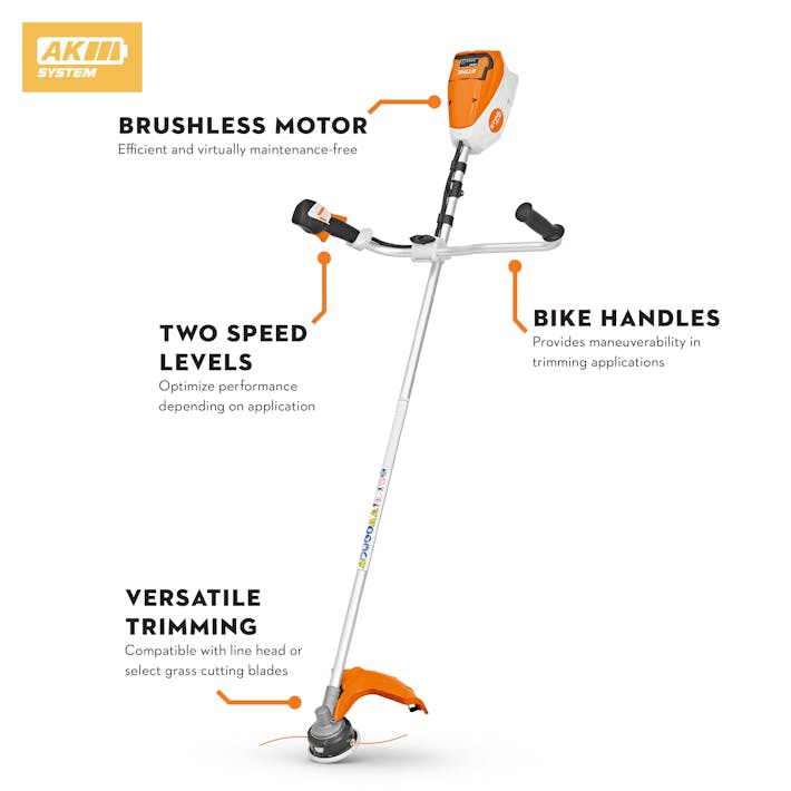 FSA 80 Battery-Powered Grass Trimmer (Set)