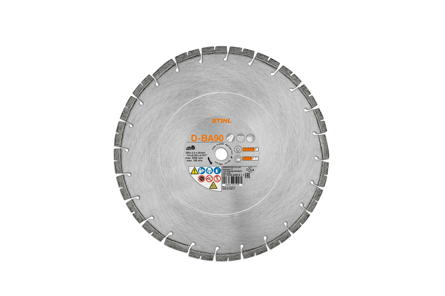 14" DIAMOND-CUT GRANITE PRO BLADE