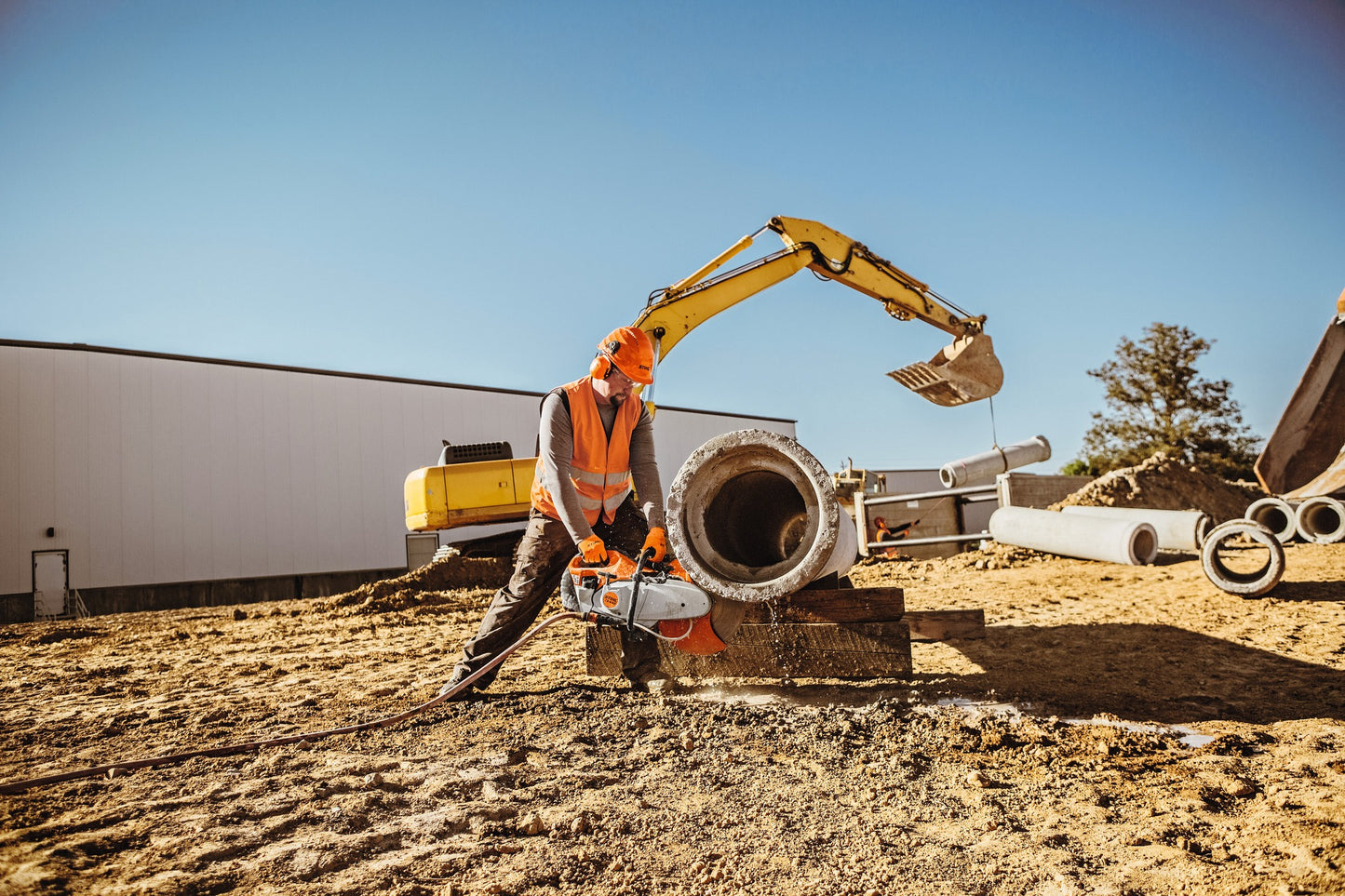 TS 500i CONCRETE SAW - CUT QUICK