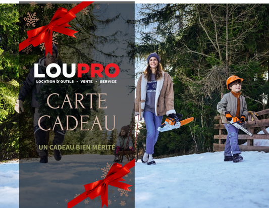 Carte Cadeau Lou-Pro