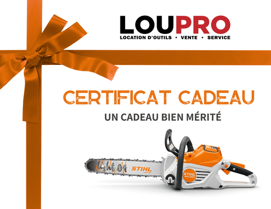 Carte Cadeau Lou-Pro