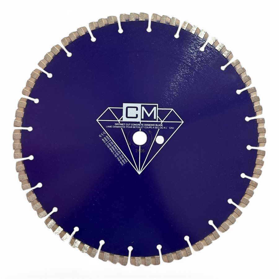 LAME DIAMANTÉS BÉTON 14'' - SUPER VALEUR