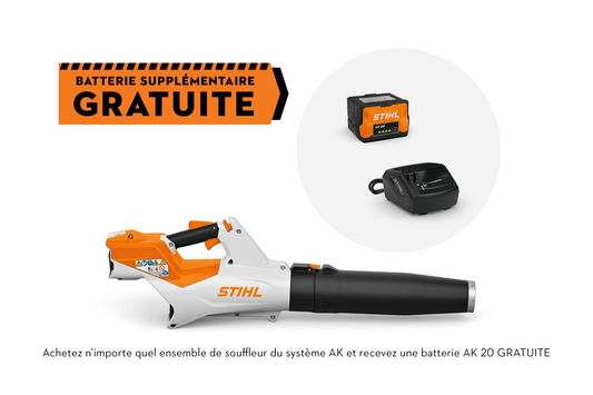 SOUFFLEUR À BATTERIE BGA 50 (Ensemble)