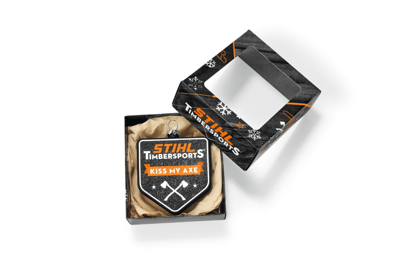 ORNEMENT POUR SAPIN KISS MY AXE