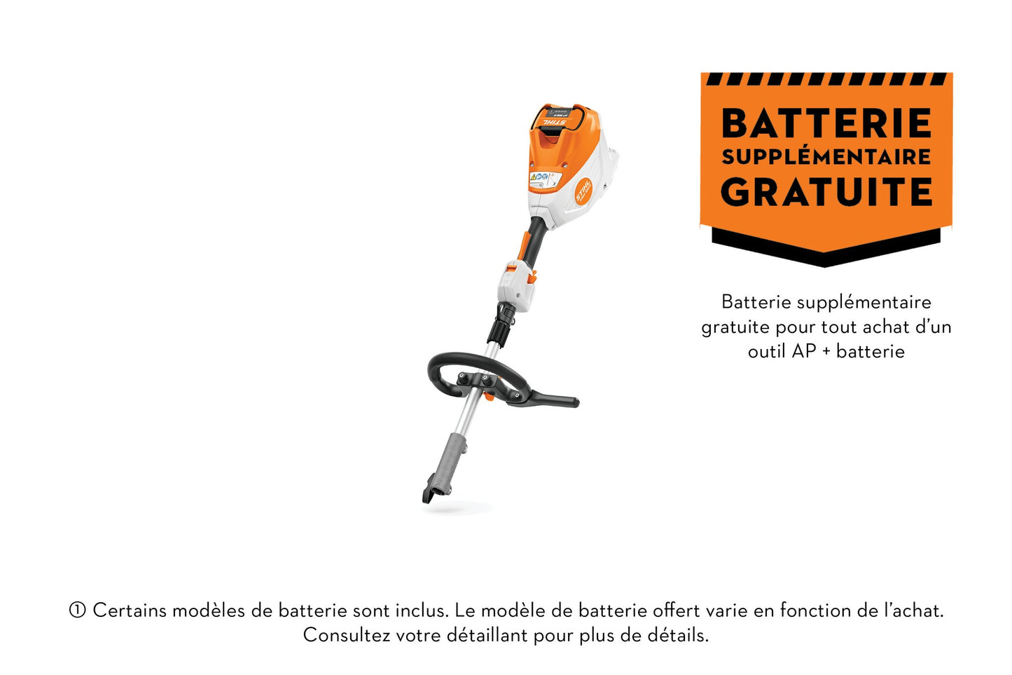 KOMBISYSTÈME À BATTERIE AP STIHL KMA 120 - UNITÉ SEULEMENT
