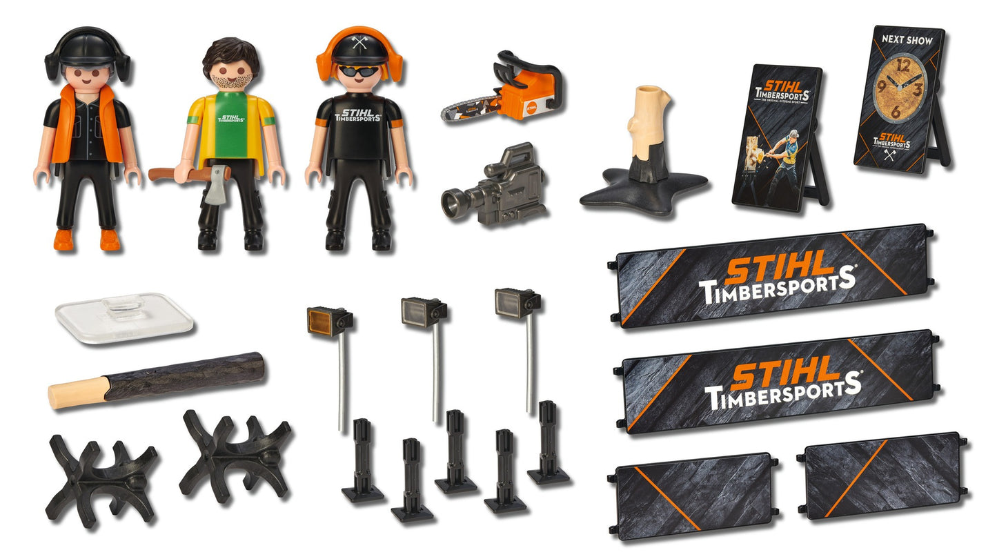 ENS. PLAYMOBIL édition TIMBERSPORTS MD