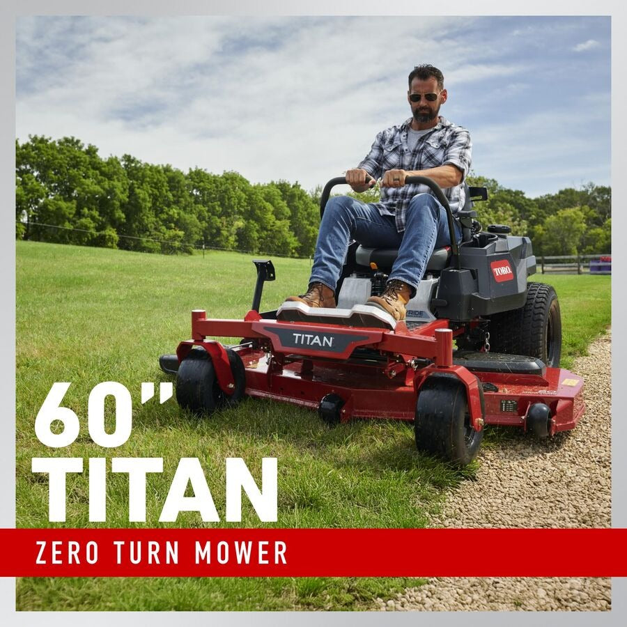TORO TITAN MyRIDE 60" ZERO TURN LAWN MOWER