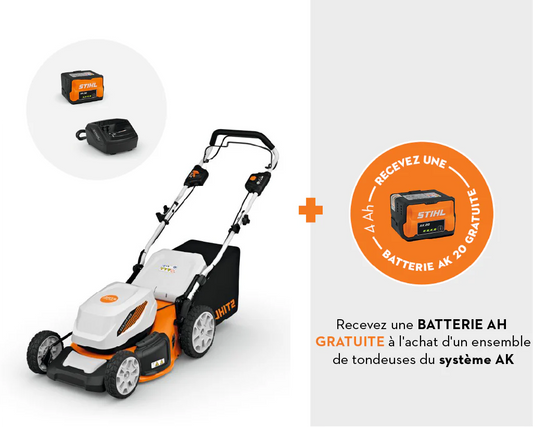 TONDEUSE À BATTERIE AUTOPROPULSÉE 18 PO RMA 348 V - ENSEMBLE