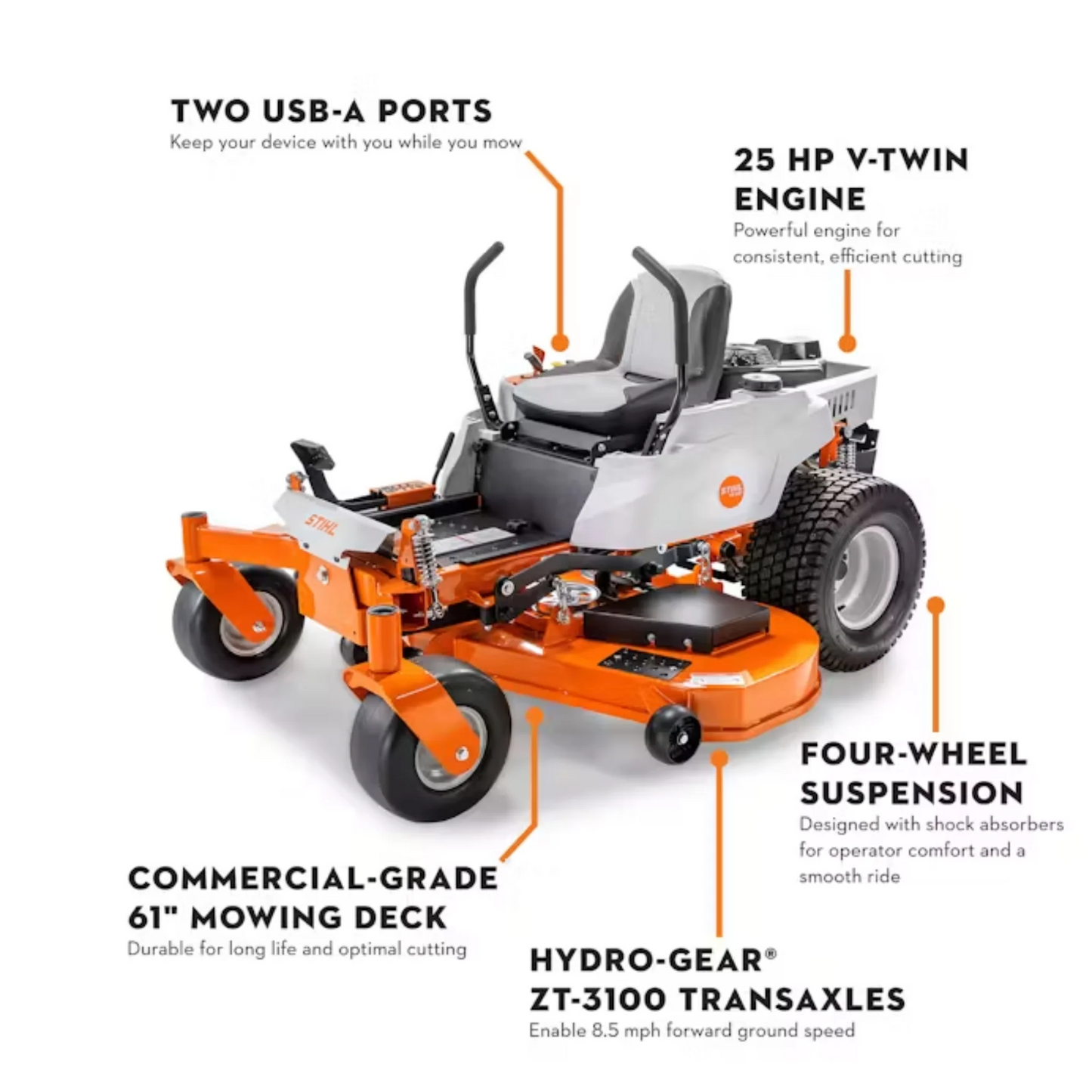 STIHL RZ261 ZERO TURN LAWN MOWER