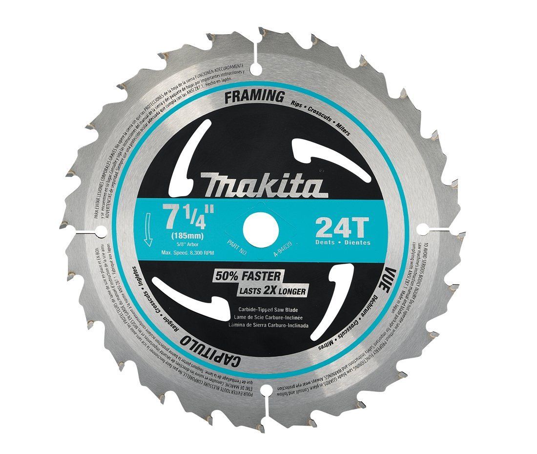 LAME DE SCIE 7-1/4 24 DENTS MAKITA