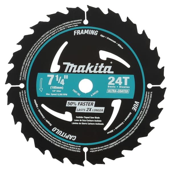 LAME DE SCIE 7-1/4 24 DENTS MAKITA